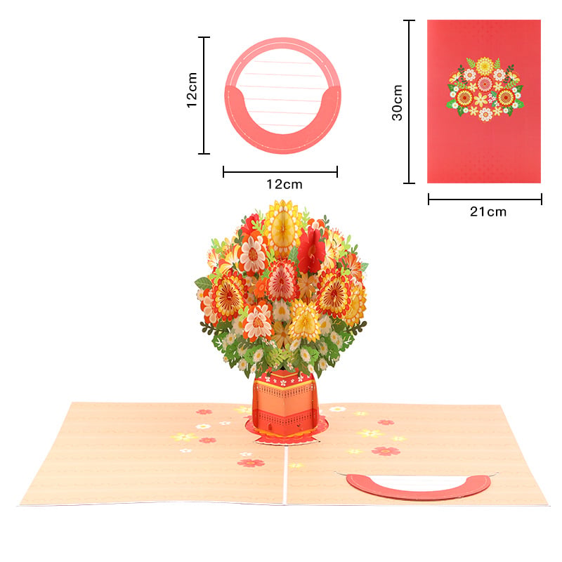 🎁Hot Sale🔥🌹 FOREVER-BLOOMING 3D VALENTINE'S POP-UP CARD
