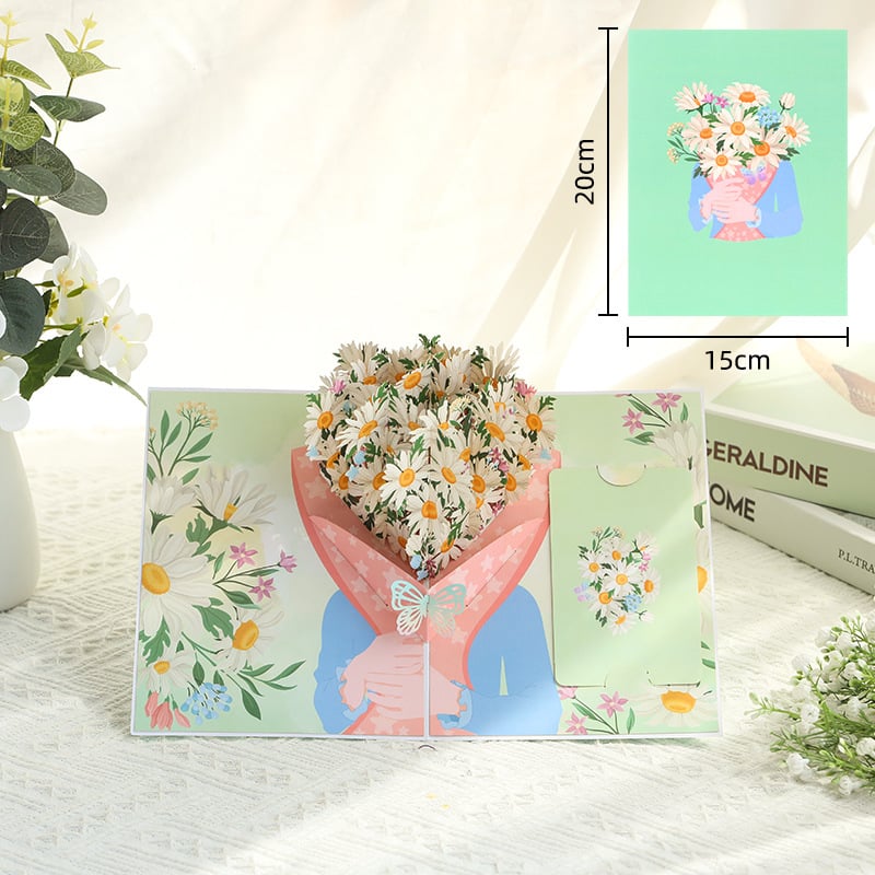 🎁Hot Sale🔥🌹 FOREVER-BLOOMING 3D VALENTINE'S POP-UP CARD