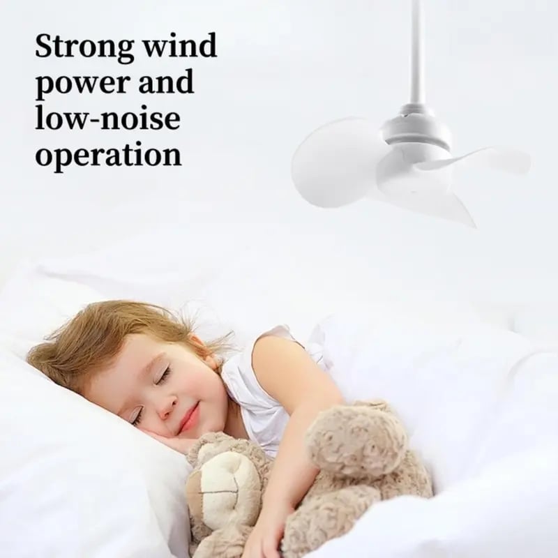 ✨2026 New Plug-in Fan Kit with Plug Adapter – Mini Quiet Electric Fan with Flexible Gooseneck Plug and Light Bulb Base
