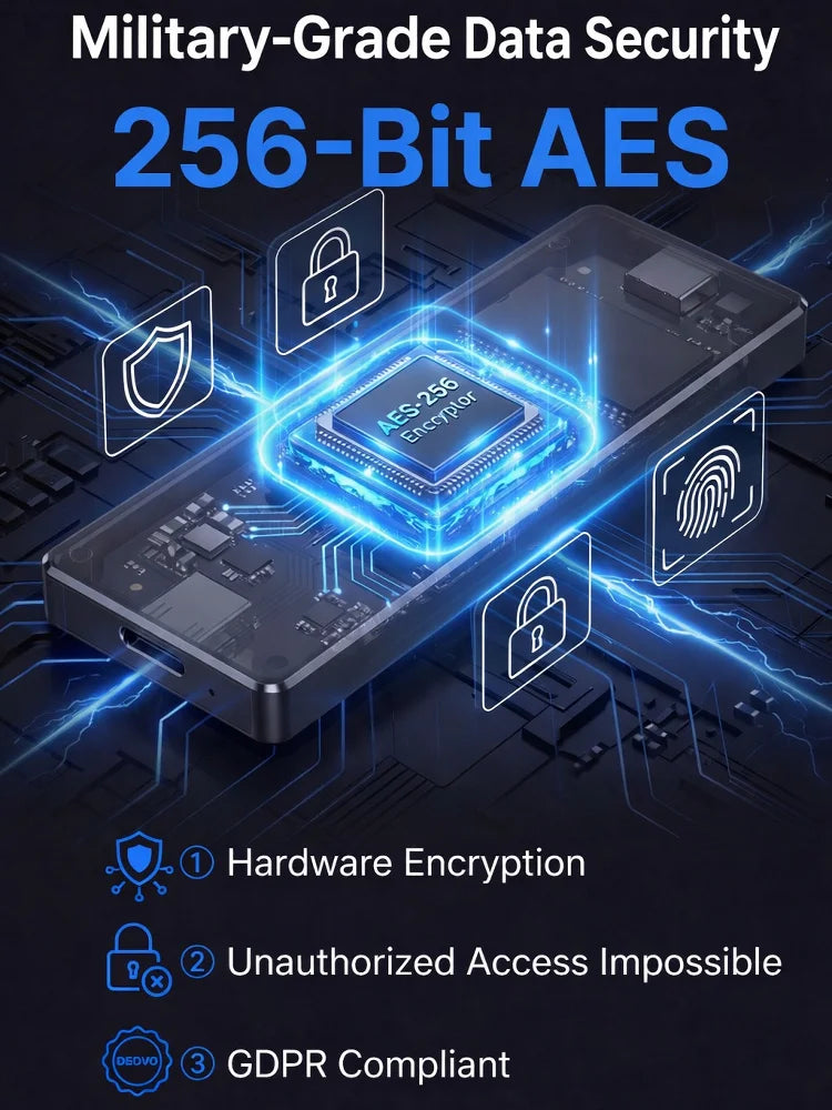 🏆Flash Sale⚡[High-Speed Encrypted Transfer] Mini Portable External Hard Drive