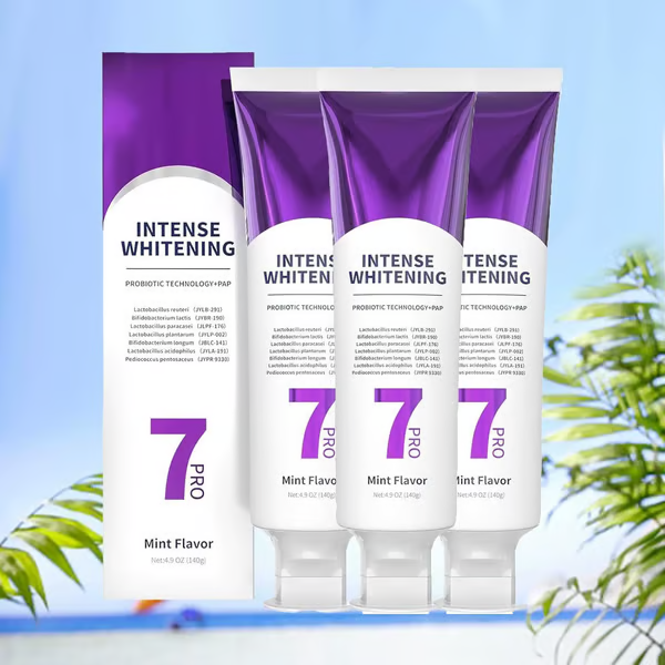🦷LAST DAY!  New 7*Pro Intensive Toothpaste | Upgraded Purple Formula with 7 Probiotics 💜
