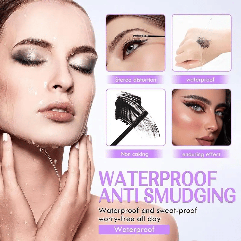 🌎Ends Today: 50% OFF!⏰Eyelash Primer,Tubular Eyelash Primer,WaterproofLong Curling Mascara,Natural And Non-Smudged