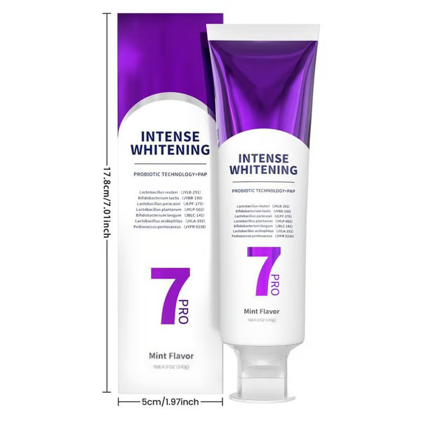 🦷LAST DAY!  New 7*Pro Intensive Toothpaste | Upgraded Purple Formula with 7 Probiotics 💜