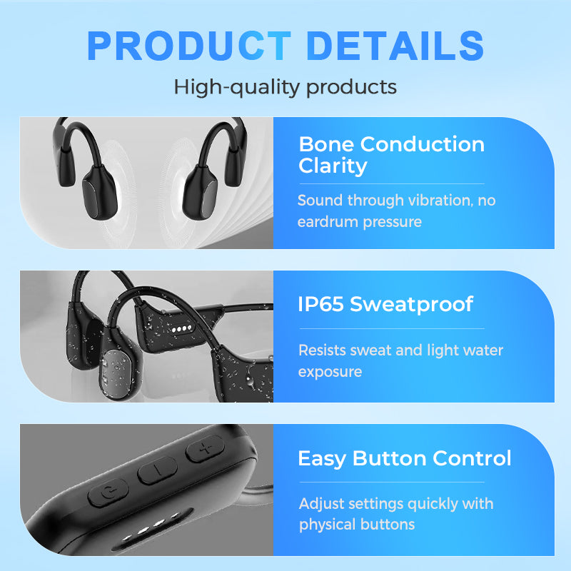 🎄💖Final 3 Hours:50%ОFF💥Yagoo™ Bone Conduction Smart Hearing Aid Bluetooth Earphones(Black Friday Special Sale)