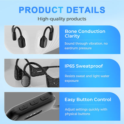 🎄💖Final 3 Hours:50%ОFF💥Yagoo™ Bone Conduction Smart Hearing Aid Bluetooth Earphones(Black Friday Special Sale)